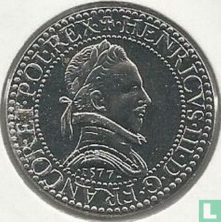 France 5 francs 2000 "Franc of Henri III" - Image 2