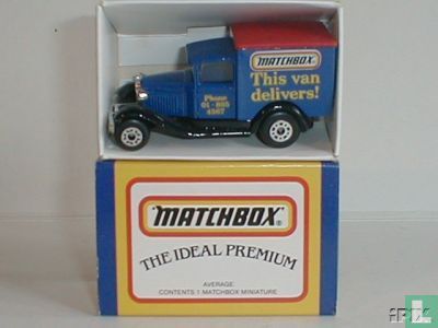 Ford Model A Van ’Matchbox This van delivers!' - Afbeelding 1