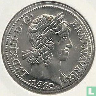 Frankrijk 5 francs 2000 "Louis d'or of Louis XIII" - Afbeelding 2