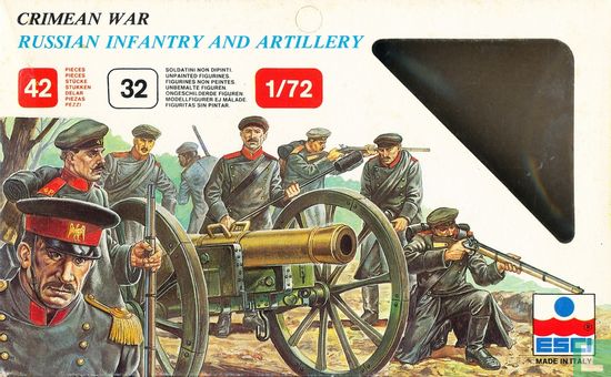 Russian infantry and artillery - Image 1