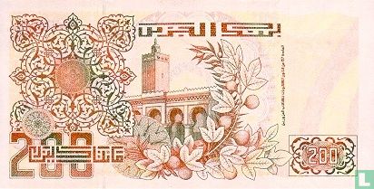 Algerije 200 Dinars  - Afbeelding 2