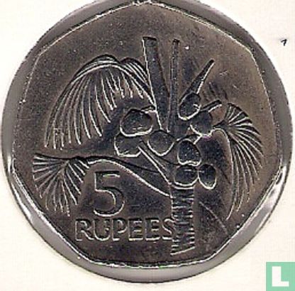 Seychellen 5 rupees 1977 - Afbeelding 2