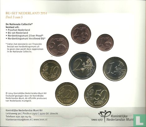 Netherlands mint set 2014 "Nationale Collectie" - Image 3