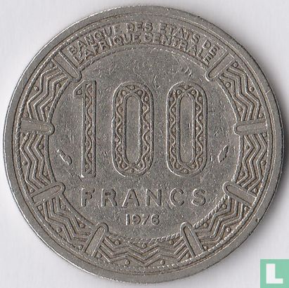 Central African Republic 100 francs 1976 - Image 1