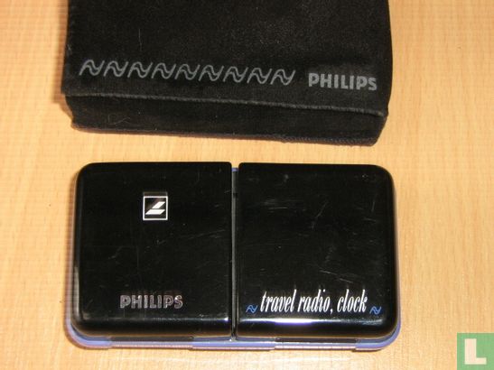  Philips - travel radio/clock D-1868 - Afbeelding 3