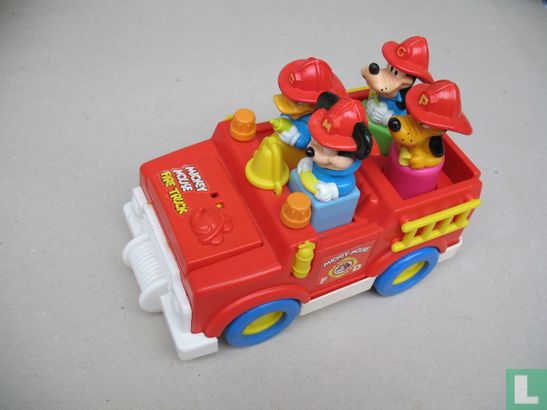 Mickey Mouse in Brandweerwagen - Image 3