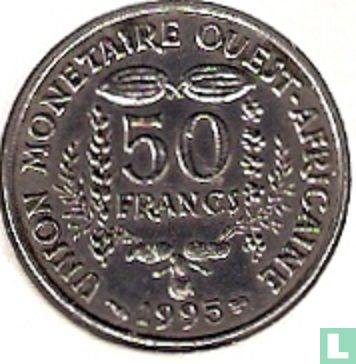 États d'Afrique de l'Ouest 50 francs 1995 "FAO" - Image 1