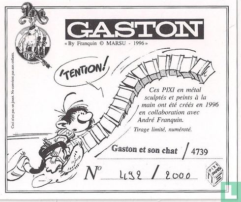 Gaston Lagaffe und seine Katze - Bild 3