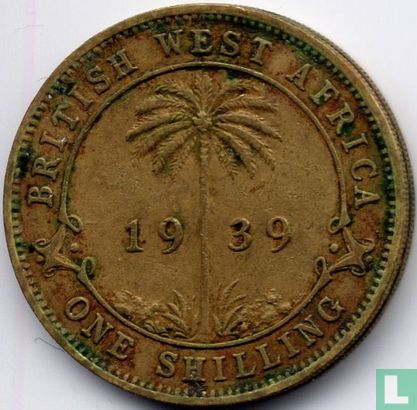 Afrique de l'Ouest britannique 1 shilling 1939 - Image 1