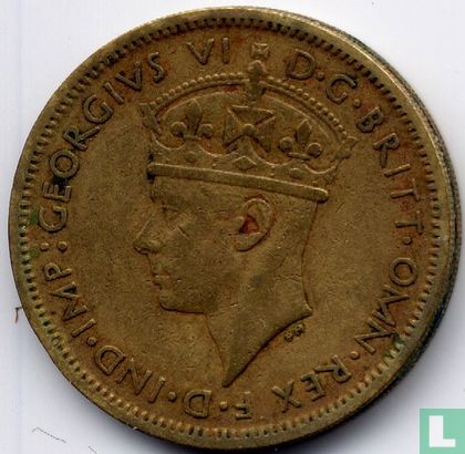 Afrique de l'Ouest britannique 1 shilling 1939 - Image 2