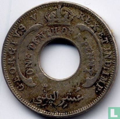 Afrique de l'Ouest britannique 1/10 penny 1931 - Image 2