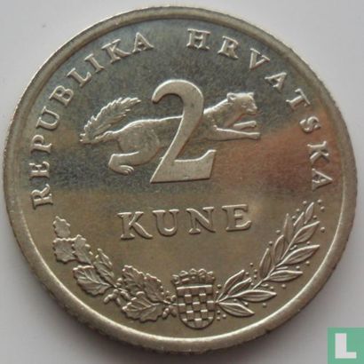 Kroatien 2 Kune 1994 - Bild 2