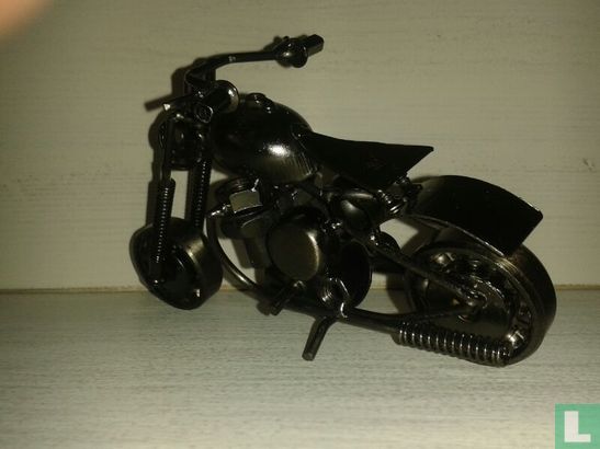 Gerecyclede Zwarte Harley Davidson - Bild 2