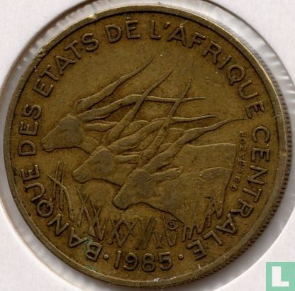États d'Afrique centrale 25 francs 1985 - Image 1