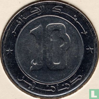 Algerije 10 dinar AH1427 (2006) - Afbeelding 2