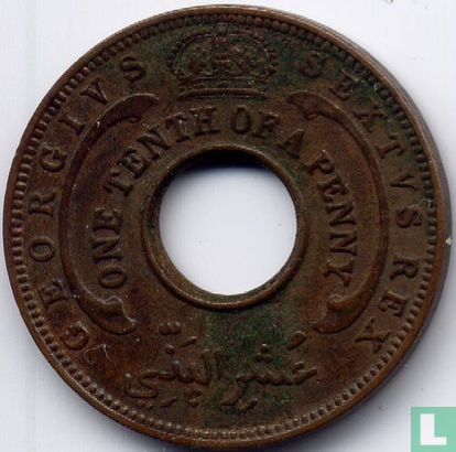 British West Africa 1/10 penny 1952 - Image 2