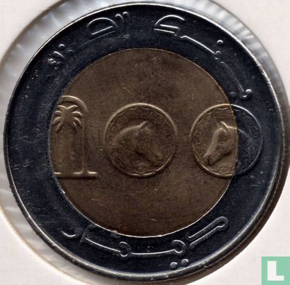 Algerije 100 dinars AH1428 (2007) - Afbeelding 2