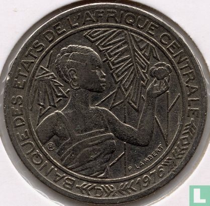 États d'Afrique centrale 500 francs 1976 (D) - Image 1