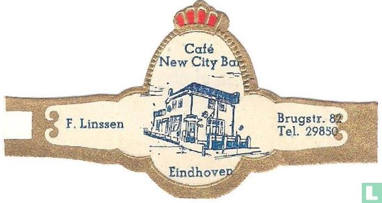 Café New City Bar Eindhoven - F.Linssen - Brugstr. 82 Tel. 29850 - Image 1