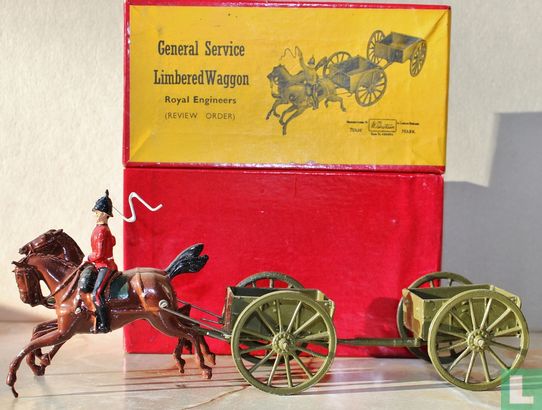 Royal Engineers General service limbered up wagon (Gallop) - Image 1