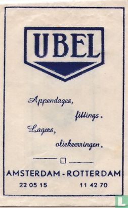 Ubel Appendages Fillings Lagers Oliekeringen - Image 1
