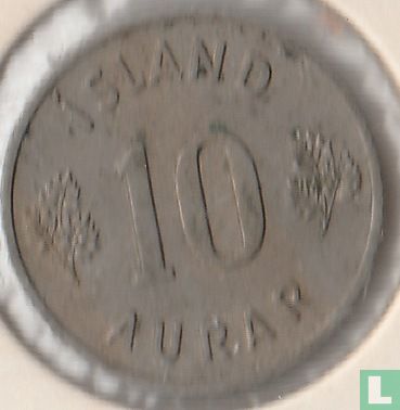 Islande 10 aurar 1959 - Image 2
