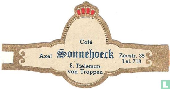 Café Sonnehoeck E. Tieleman- van Trappen - Axel - Zeestr. 35 Tel. 718 - Image 1