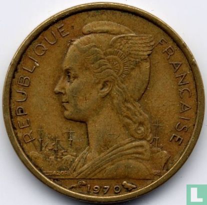 Französisches Afar- und Issa-Territorium 10 Franc 1970 - Bild 1