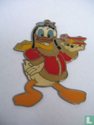 Donald Duck als aviateur