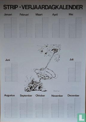 Strip-Verjaardagkalender Franquin - Image 1
