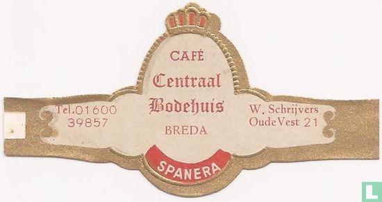 Café Central Bode maison Breda Spanera-Tel 01600 39857 w. écrivains Oude Vest 21 - Image 1