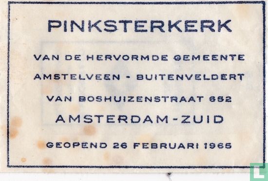 Pinksterkerk - Bild 1