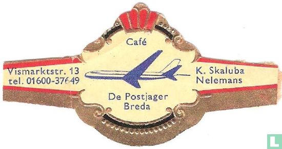 Café De Postjager Breda - Vismarktstr. 13 tel. 01600-37649 - K. Skaluba Nelemans - Bild 1