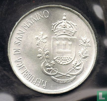 San Marino 1000 lire 1981 "2000th anniversary Death of Virgil" - Afbeelding 2