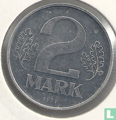 GDR 2 mark 1979 - Image 1