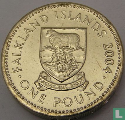 Falkland Islands 1 pound 2004 - Image 1