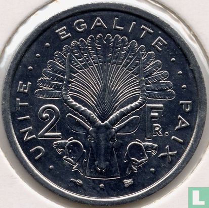 Djibouti 2 francs 1996 - Afbeelding 2