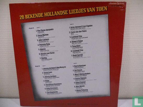 28 Bekende Hollandse liedjes van toen - Image 2