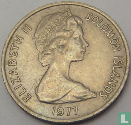 Solomon Islands 10 cents 1977 (without FM) - Image 1