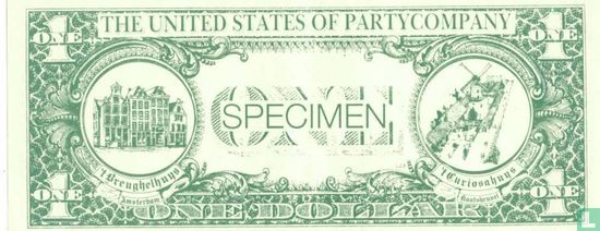 1 Dollar The United States of Partycompany - Afbeelding 2