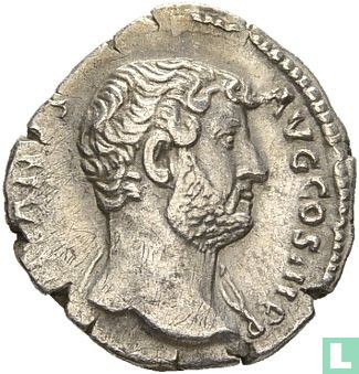 Hadrianus 117-138, AR Denarius Rome - Afbeelding 2