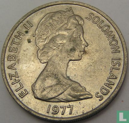 Salomonseilanden 20 cents 1977 (zonder FM) - Afbeelding 1