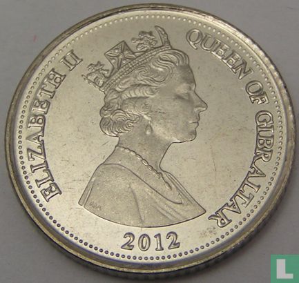 Gibraltar 10 pence 2012 "The Great Siege 1779-1783" - Image 1