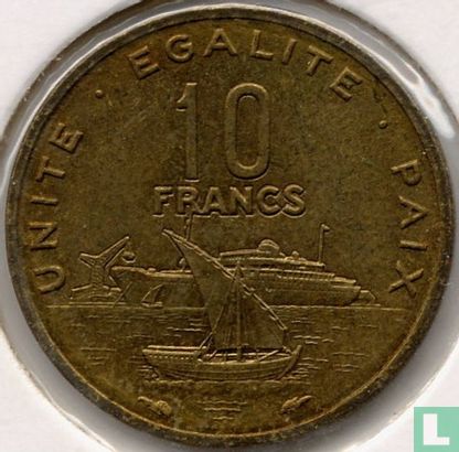 Djibouti 10 francs 1977 - Afbeelding 2