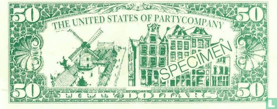 50 Dollars The United States of Partycompany - Afbeelding 2