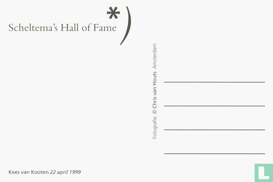 Scheltema's Hall of Fame - Kees van Kooten 22 april 1999 - Afbeelding 2