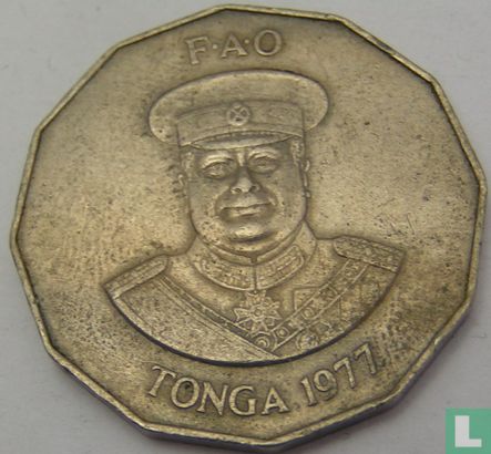 Tonga 50 seniti 1977 "FAO" - Image 1
