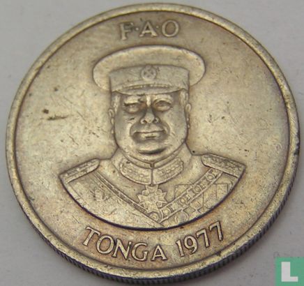 Tonga 10 seniti 1977 "FAO" - Afbeelding 1