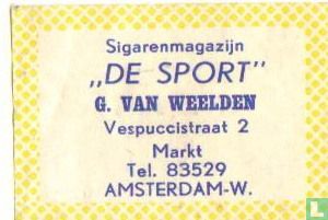 Sigarenmagazijn "De Sport" - G. van Weelden
