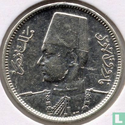 Égypte 2 piastres 1942 (AH1361) - Image 2